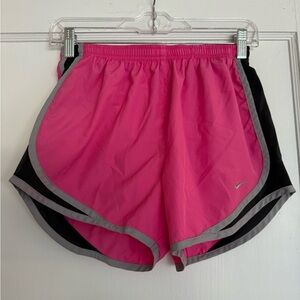 Pink Nike shorts